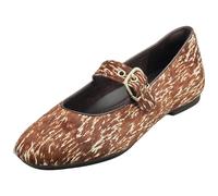 Scarpe Ballerine FitFlop Mary Jane Donna Marrone e Bianco - 41 EU