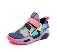 Scarpe Bambina 36, per Bambini Ginnastica Leggere e Traspiranti Sport Casual quotidiani e Allenamento di Basket Unisex età 5-13 Resistenti e comode (Purple 39)