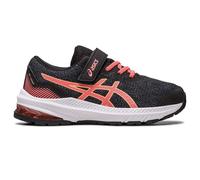 Scarpe bambina Asics Duomax GT1000 11 PS 1014A238-009 Nero-Papaya