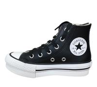 Converse CHUCK TAYLOR ALL STAR LIFT PLATFORM LEATHER Sneaker Nero Da Bambino A01015C