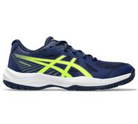 ASICS Upcourt 6 Gs Blue Expanse / Safety Yellow Kids Size 34.5
