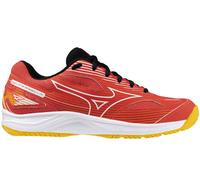 Scarpe bambini per badminton/squash Mizuno Cyclone Speed 4 JR - radiant red/white/carrot (36)