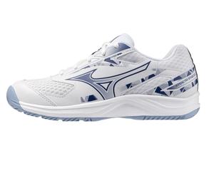 Scarpe bambini per badminton/squash Mizuno Stealth Star 3 Jr. AC - Bianco (40)