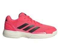 Scarpe bambini per il padel Adidas Crazyquick K - solar turbo/core black/off white - Rosso (35,5)