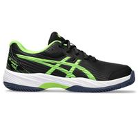 Scarpe bambini per il padel Asics Gel-Game 9 Padel - black/electric lime (39)