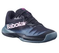 Scarpe bambini per il padel Babolat Jet Premura 2 JR - black/north atlantic (38,5)