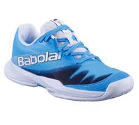 Scarpe bambini per il padel Babolat Jet Premura 2 JR - cyan blue/white - Blu (40)