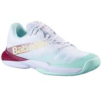 Scarpe bambini per il padel Babolat Jet Premura 2 JR - white/red dahlia (37)