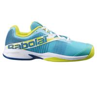 Scarpe bambini per il padel Babolat Jet Premura JR - green/sulphur spring - Verde (37)