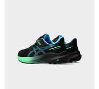 Scarpe bambino Asics Duomax GT1000 13 PS 1014A344-001 Nero-Celeste-verde Mesh