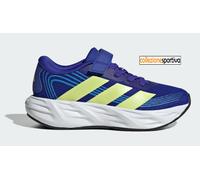 SCARPE BAMBINO/BAMBINA ADIDAS GALAXY 8 EL C - KI1686 col. blu/giallo