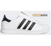 SCARPE BAMBINO/BAMBINA ADIDAS SUPERSTAR - FU7714 col.bianco/nero