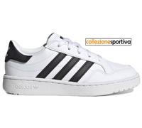 SCARPE BAMBINO/BAMBINA ADIDAS TEAM COURT - EF6822 col.bianco/nero