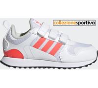 SCARPE BAMBINO/BAMBINA ADIDAS ZX 700 HD - cod. GY3296 - col. bianco/corallo