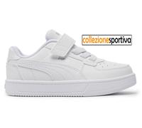 SCARPE BAMBINO/BAMBINA PUMA CAVEN 2.0 AC+ PS 393839-02 col. bianco