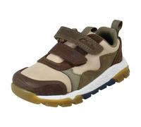 Scarpe Bambino Clarks Hook & Loop Con Dino Steggy2Track