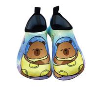 Scarpe Bambino Scarpe da Ginnastica da Esterno per Bambini Attivi con Stampa di Cartoni Animati per Bambini da 15 A 9 Anni Perfette per attività in Spiaggia al Chiuso E A Casa (Purple 6-7 Years)