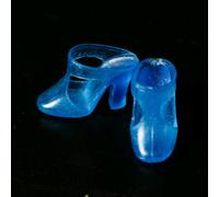 Scarpe Bambole Mod 70s - Blue T-Strap Japan Heels - Accessori Francie Stacey