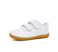 Scarpe Barefoot Bambino Traspiranti - Sneakers Bambino Estive | Scarpe da Ginnastica Bambino Punta Larga, Suola Zero Drop, Chiusura a Strappo, Uso Quotidiano, Taglie 25-37 EU