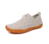 Scarpe Barefoot, da Corsa e per Uso Quotidiano, Adatte a Uomo e Donna, dal Design Minimalista, Ideali per la Corsa e Il Fitness, Traspiranti, Antiscivolo e Leggere Bianco,43 EU.