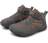 Scarpe Barefoot Ragazzi Ragazze,Calzature da Escursionismo Bambini con Zero Drop Soles e Wide Toe Box,Bambini Scarpa da Camminata Leggere a Piedi Nudi Antiscivolo Traspiranti 28-37EU