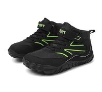 Scarpe Barefoot Ragazzi Ragazze,Calzature da Escursionismo Bambini con Zero Drop Soles e Wide Toe Box,Bambini Scarpa da Camminata Leggere a Piedi Nudi Antiscivolo Traspiranti 28-37EU