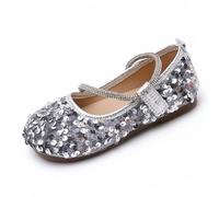 Scarpe Basse da Bambina Decorate con Strass Paillettes | Uno Stile Fiabesco Da Principessa Del Balletto Per Spettacoli Feste Occasioni Speciali La Vita Di Tutti Giorni