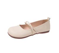 Scarpe Basse da Donna Casual, morbide, Adatte a Tutti i Giorni, con Punta Tonda, Stile Nonna, Stile Mary Jane Estivo(35 EU)