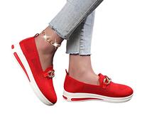 Scarpe Basse da Donna Casual, Slip- Walking, Scarpe Basse da Donna con Supporto per l' del Piede, Scarpe Casual da Donna, per Tempo Libero, la Passeggiata, Lavoro, Lo Shopping,