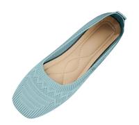 Scarpe basse da donna eleganti con tacco alto con cinturino sottile a punta per pompe alla moda moderne casual estive, blu cielo, 39.5 EU