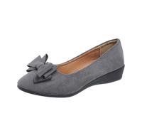 Scarpe basse da donna in pelle scamosciata, ballerine da donna, a temperino, slip, traspiranti, morbide, per il tempo libero, per attività all'aria aperta, a piedi nudi, tinta unita, da ballo, per