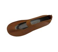 Scarpe basse da donna, modello chiuso, punta rotonda, suola antiscivolo, ideali per le uscite quotidiane, la spiaggia e il comfort traspirante in stagione primavera estate