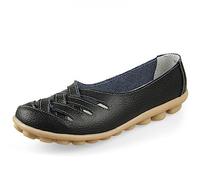 Scarpe Basse da Donna Taglie Forti 35-44 Mocassini Scarpe Basse da Donna Scarpe da Donna in Vera Pelle Mocassini Casual Femminili,J,43 EU