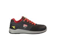 Utility Diadora Speedy Race Low S3S FO SR SC Met Free, Scarpe Antinfortunistiche Unisex-Adulto, Black/Gray (c2541), 38 EU