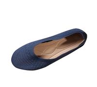 Scarpe basse traspiranti da donna, design a bocca bassa, tomaia in tessuto per un comodo utilizzo tutto il giorno, Marina Militare, 38 EU