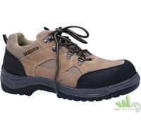 SCARPE BASSE TREKKING DA LAVORO DI SICUREZZA ANTINFORTUNIO ANTIFORO PELLE N.44