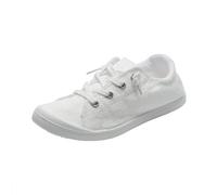 Scarpe bianche da donna larghe scarpe da ginnastica da donna alla moda con punta aperta con temperamento elastico traspirante espadrillas casual estive