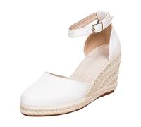 Scarpe Bianco 38 Unicolori per Passeggiate sulle Rive dei Fiumi