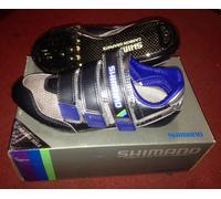 Scarpe bici corsa carbonio Shimano SH-R120-C carbon road bike shoes bicycles 38