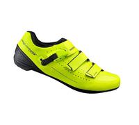 Scarpe bici corsa Shimano SH-RP5 giallo lime Road bike shoes yellow SPD SL 42-43