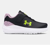 Scarpe Bimba Running Under Armour UA GINF Surge 4 AC 3027110 001 Nero Lilla