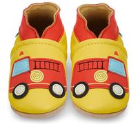 Scarpe Bimbo in Morbida Pelle Scarpine Neonati - Autopompa - 18-24 Mesi