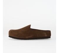 Birkenstock Amsterdam Wrapped Suede Leather men brown in taglia:41