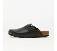 Birkenstock - Zoccoli - Boston Natural Leather Black per Uomo - Taglia 38 - Nero