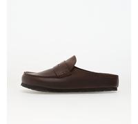 Birkenstock Naples Wrapped Natural Leather Oiled Clogs Marrone EU 42