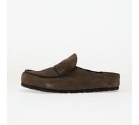 Scarpe Birkenstock Naples Wrapped Suede Leather Concrete Gray 44