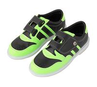 Scarpe Bowling per Bambini e Adulti, atletiche autoadesive Traspiranti Facili da Scivolare per Uomini e Donne,Verde,36 EU
