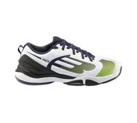 Bull padel Hack Hybrid Fly 22i, Scarpe da Paddle Uomo, Bianco e Blu Navy, 44 EU