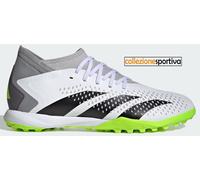 SCARPE CALCETTO ADIDAS PREDATOR ACCURACY.3 TF- GZ0004 col. bianco/nero/verde