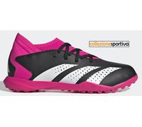 SCARPE CALCETTO ADIDAS PREDATOR ACCURACY.3 TF JUNIOR- GW7078 col. nero/rosa